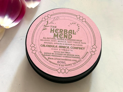 natural arnica pain balm for joint and muscle relief