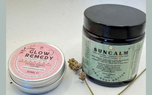 Glow & Care Bundle | Natural Mineral Sunscreen + Herbal Face Glow Balm UK